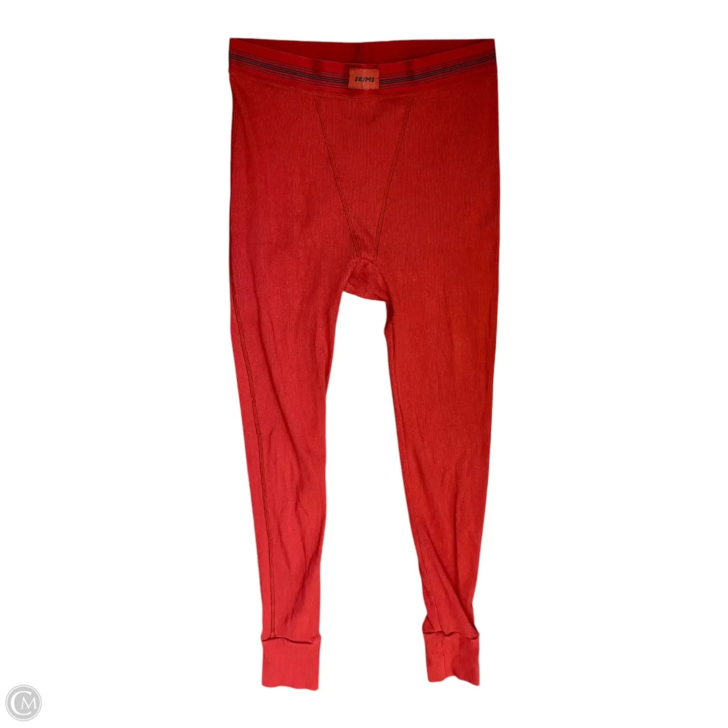 Athletic Leggings By Skims In Red, Size: S