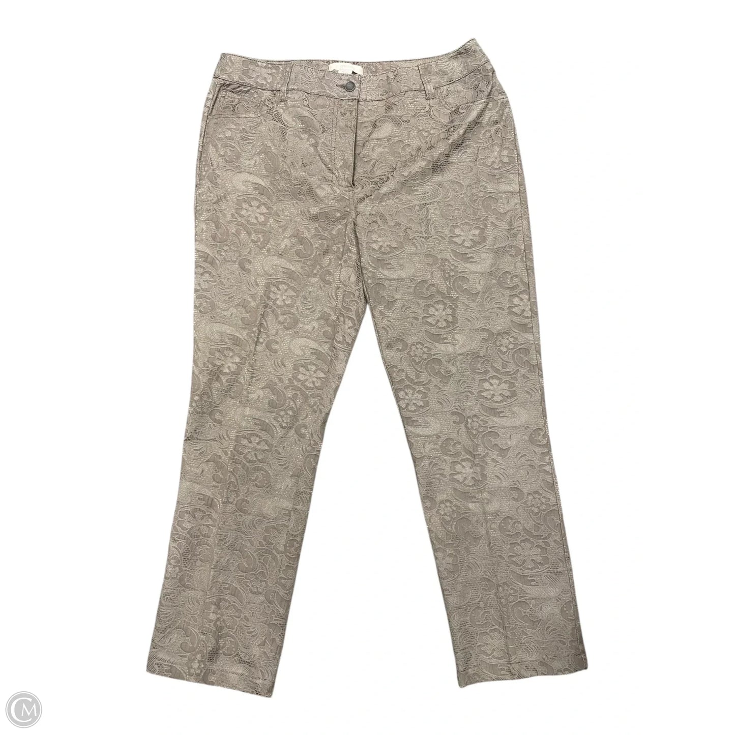 Pants Other By Chicos In Grey, Size: L