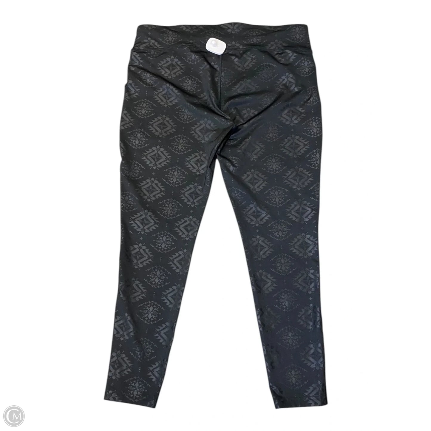 Athletic Leggings By Lauren By Ralph Lauren In Black, Size: L