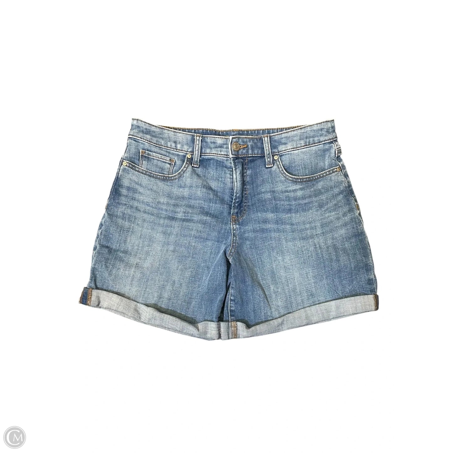 Shorts By Chicos In Blue Denim, Size: S