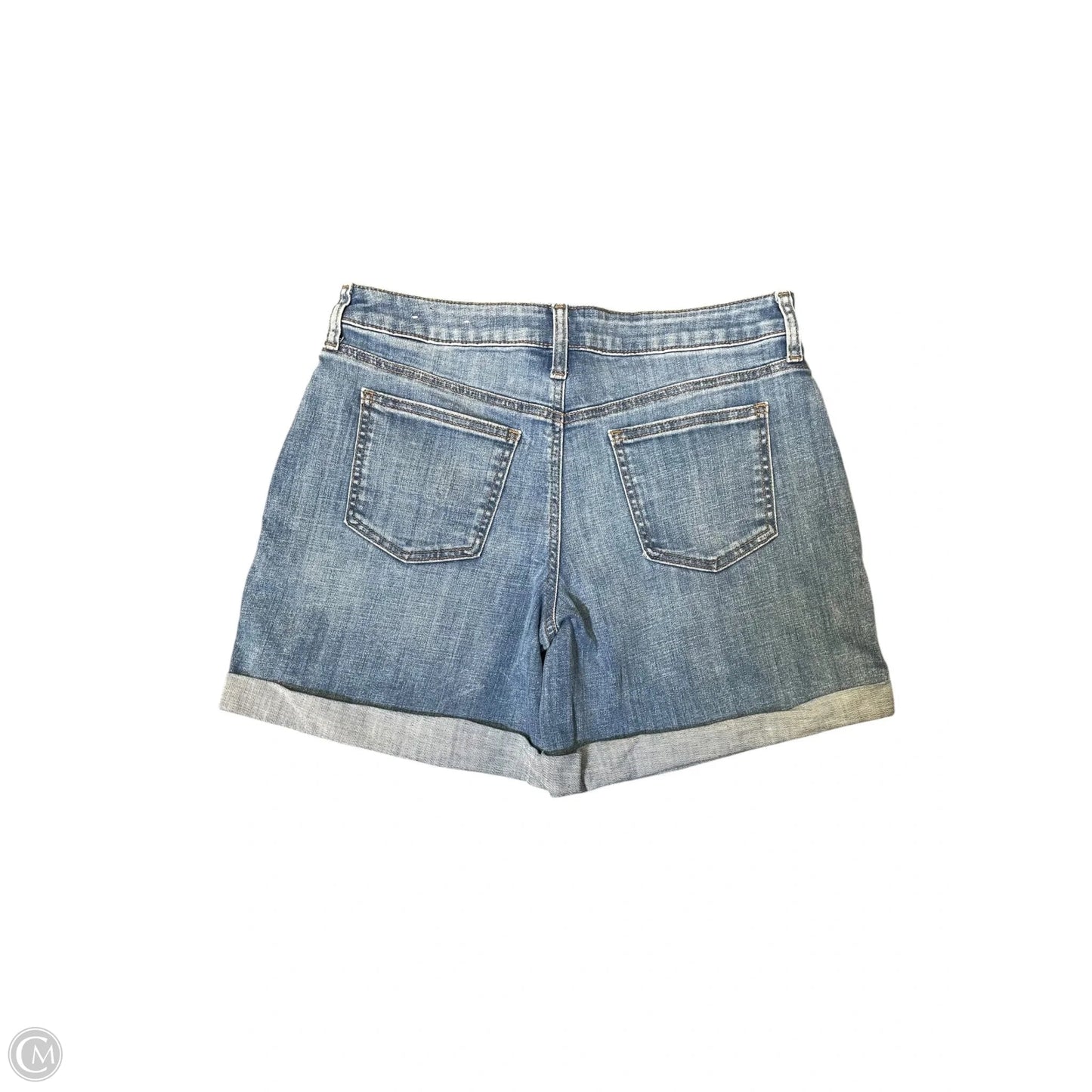 Shorts By Chicos In Blue Denim, Size: S