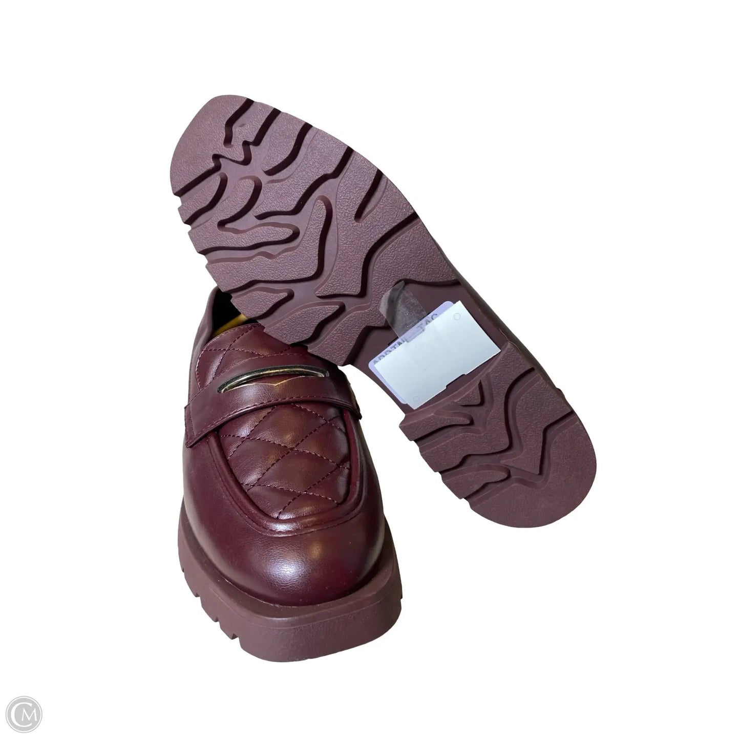 Shoes Flats By Shoedazzle In Maroon, Size: 9