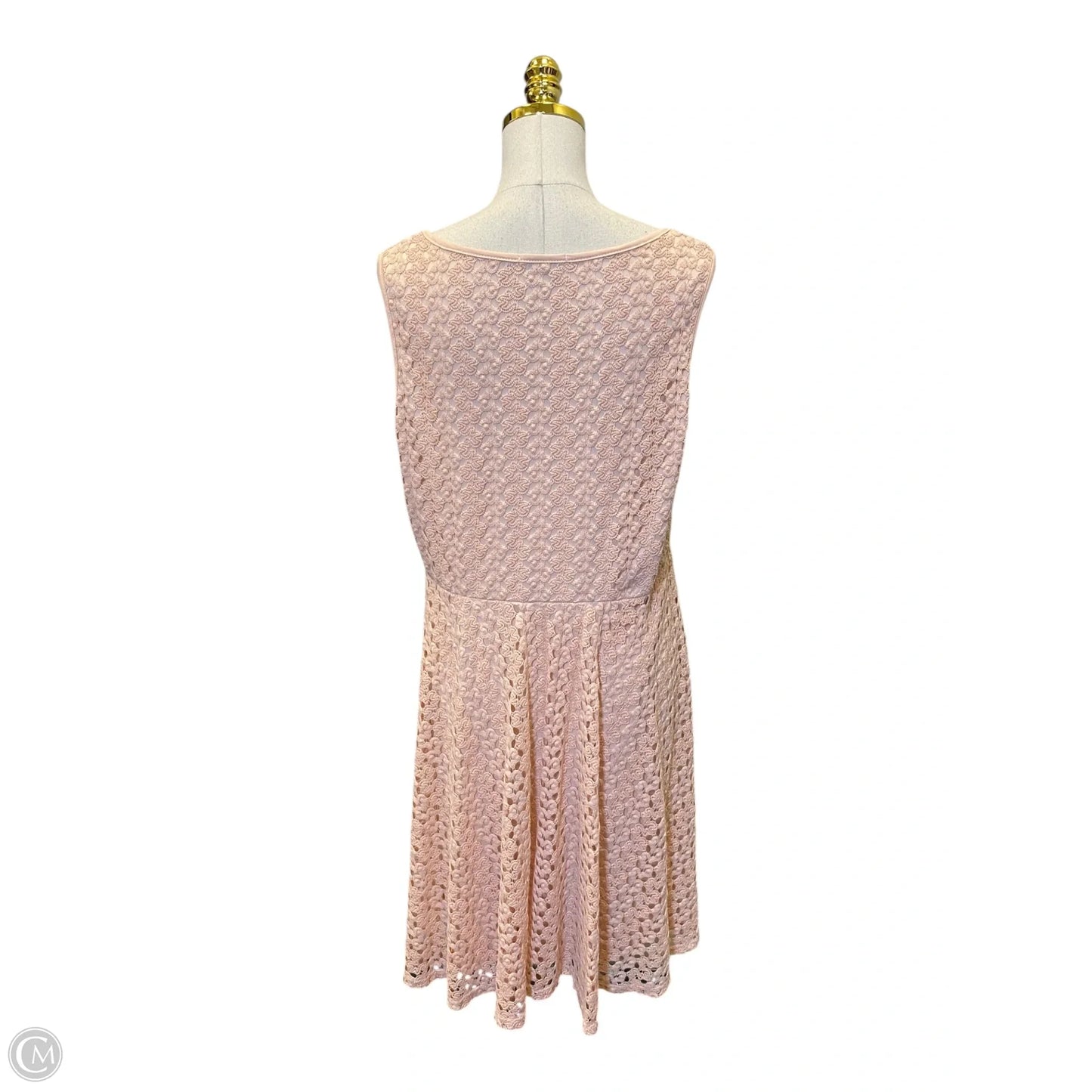 Dress Casual Midi By Maurices In Pink, Size: 2x