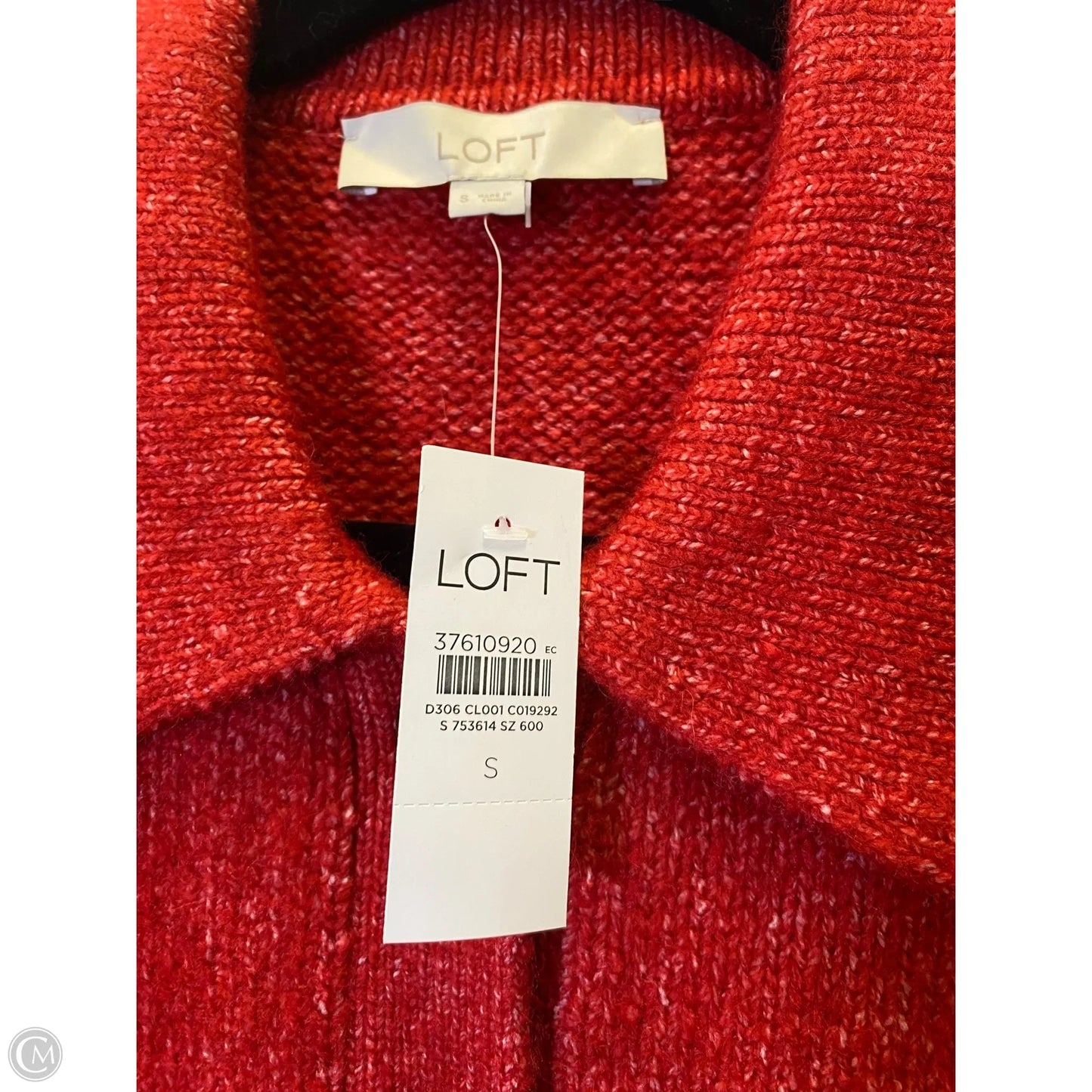 Sweater By Loft In Red, Size: S