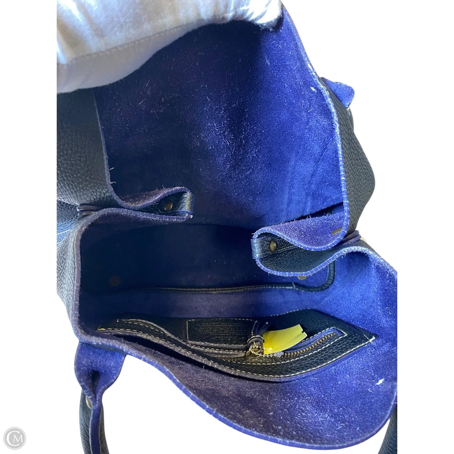 Handbag Leather By J. Crew, Size: Medium