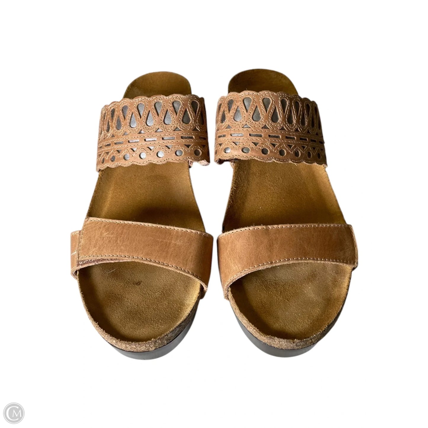 Shoes Heels Platform By Naot In Brown, Size: 7.5