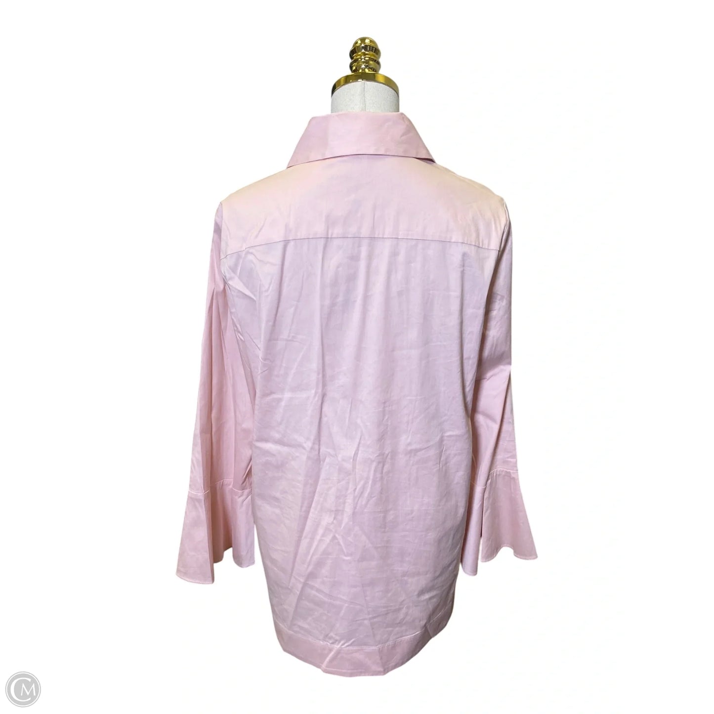 Top Long Sleeve By Chicos In Pink, Size: M