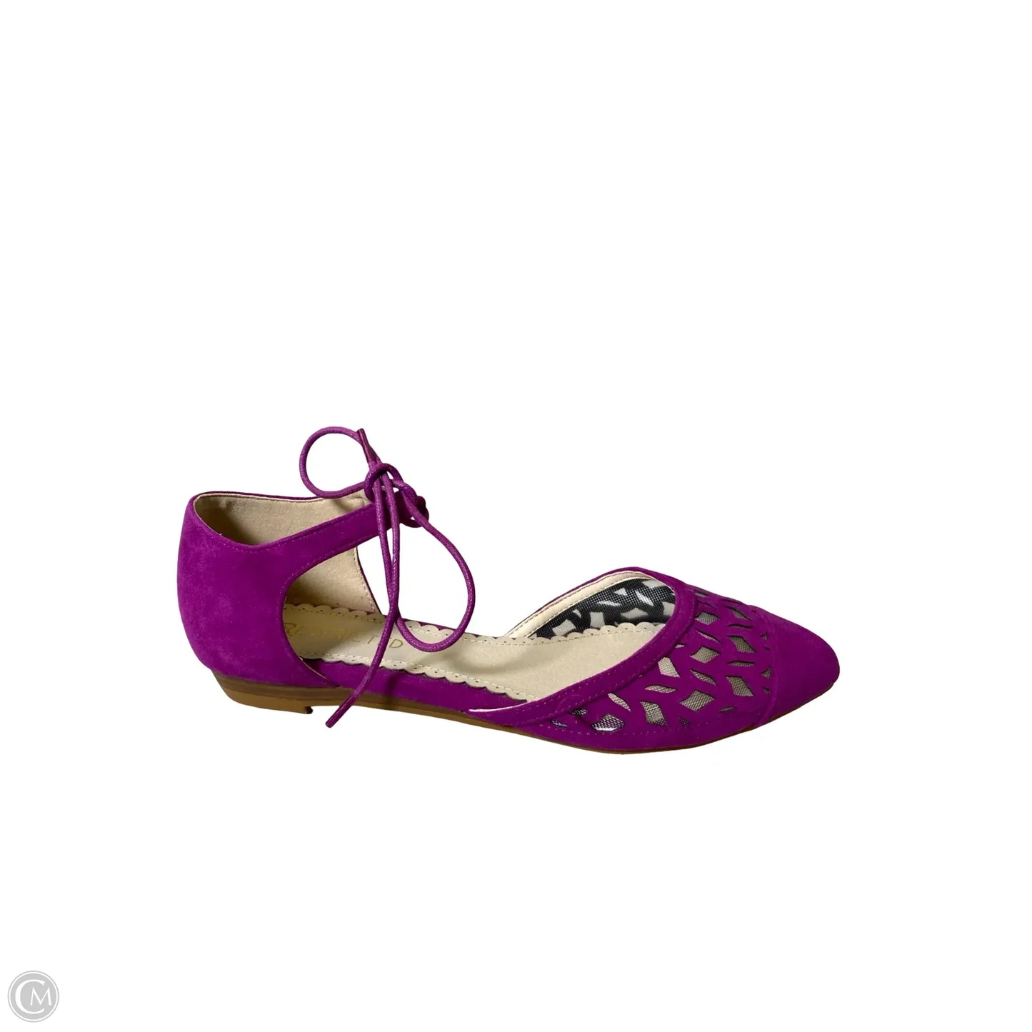 Shoes Flats By Restricted In Purple, Size: 7.5