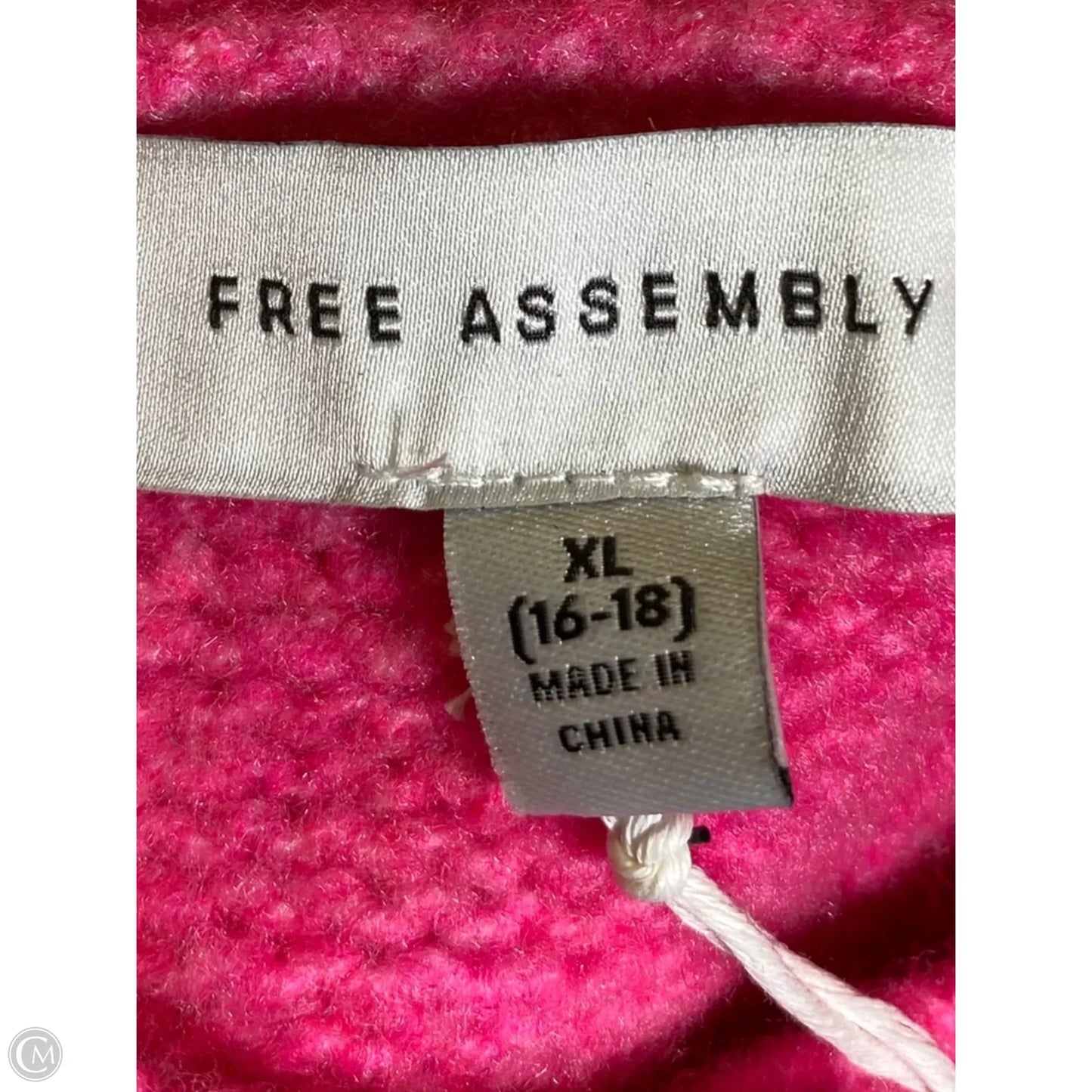 Cardigan By Free Assembly In Pink, Size: Xl
