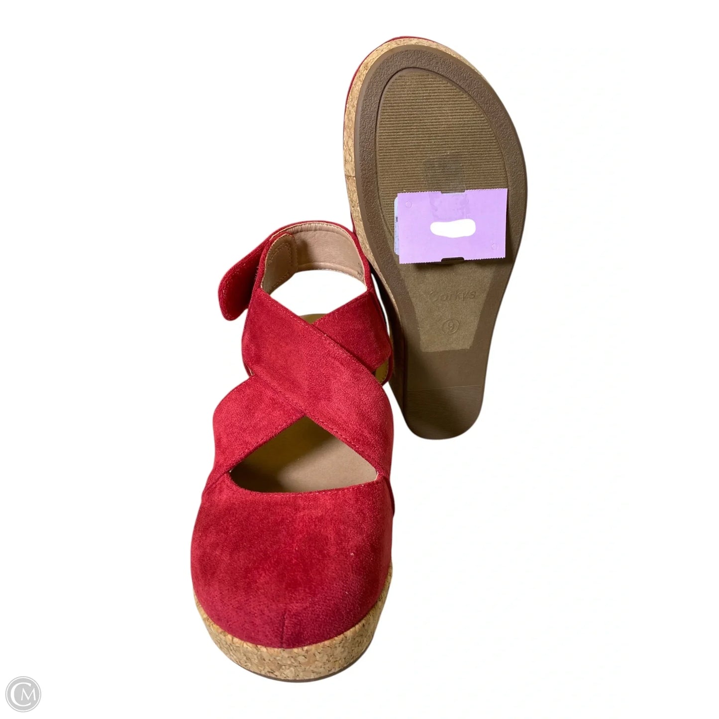 Shoes Heels Platform By Corkys In Red, Size: 9