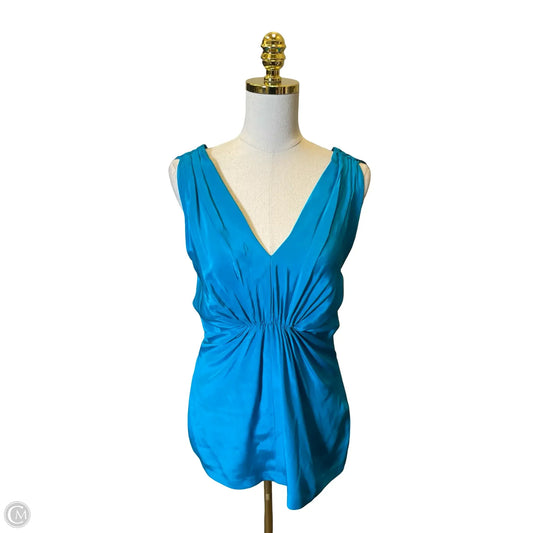 Top Sleeveless By Clothes Mentor In Blue, Size: S