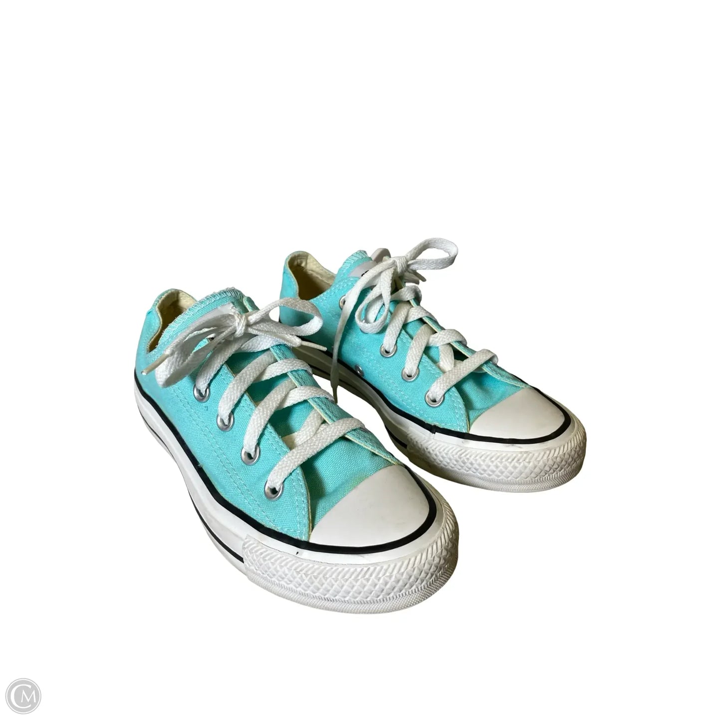 Shoes Sneakers By Converse In Teal, Size: 6