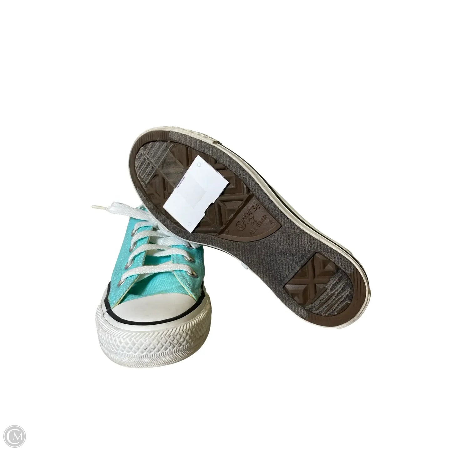 Shoes Sneakers By Converse In Teal, Size: 6