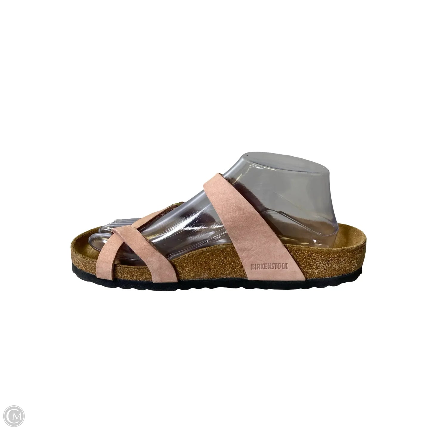 Sandals Flats By Birkenstock In Pink, Size: 8