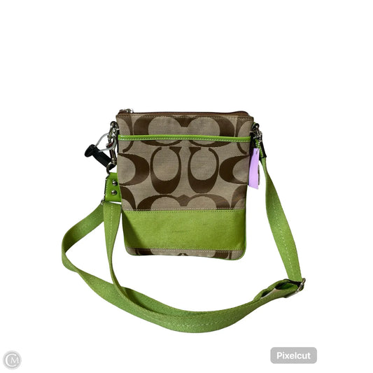Crossbody Designer By Coach, Size: Small