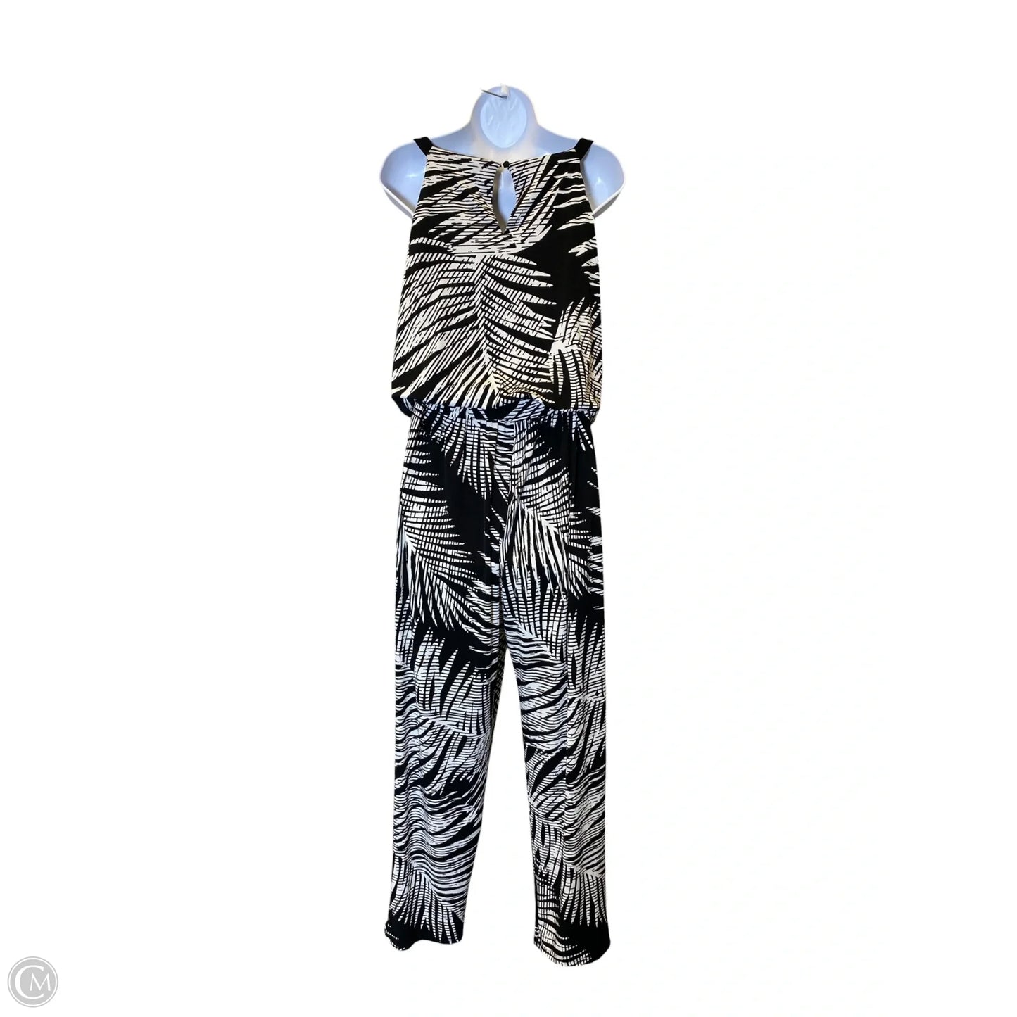 Jumpsuit By White House Black Market In Black & White, Size: L