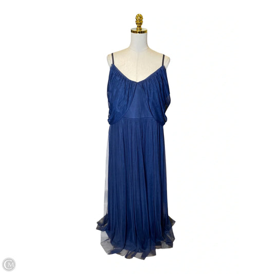 Dress Casual Maxi By Clothes Mentor In Navy, Size: Xl