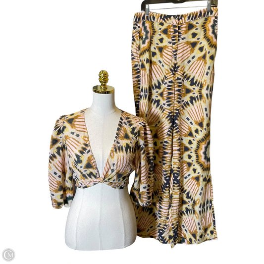 Top 2pc Long Sleeve By Clothes Mentor In Multi-colored, Size: Xs