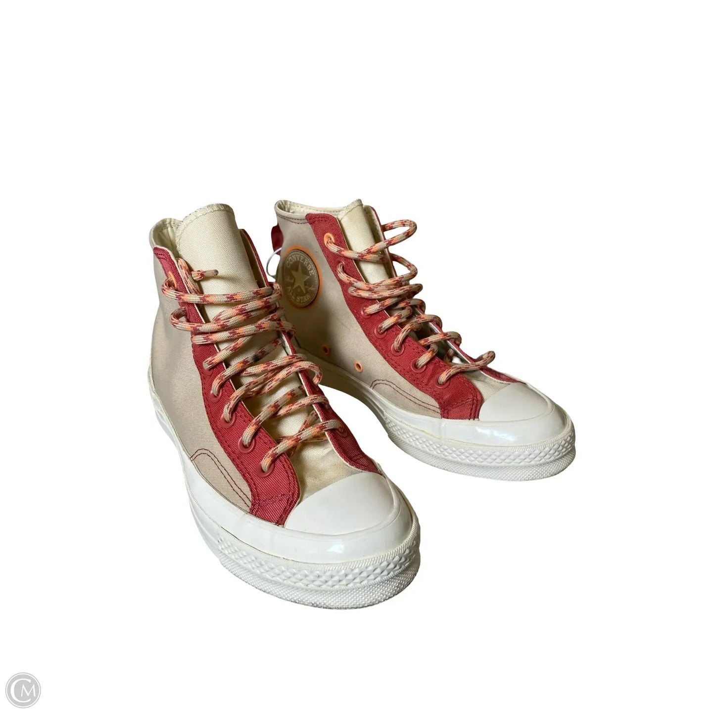 Shoes Sneakers By Converse In Orange & Tan, Size: 9.5