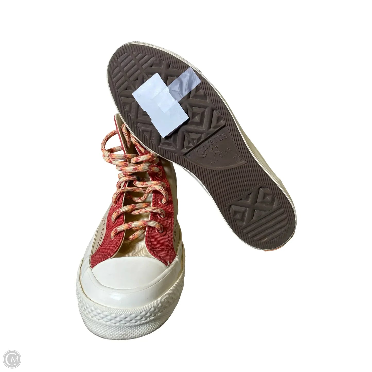 Shoes Sneakers By Converse In Orange & Tan, Size: 9.5