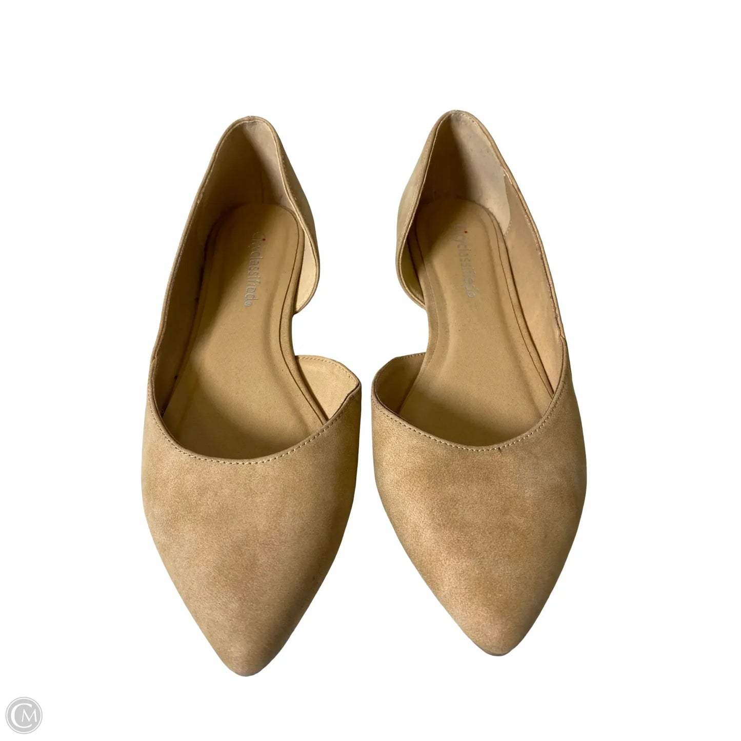 Shoes Flats By City Classified In Tan, Size: 8.5