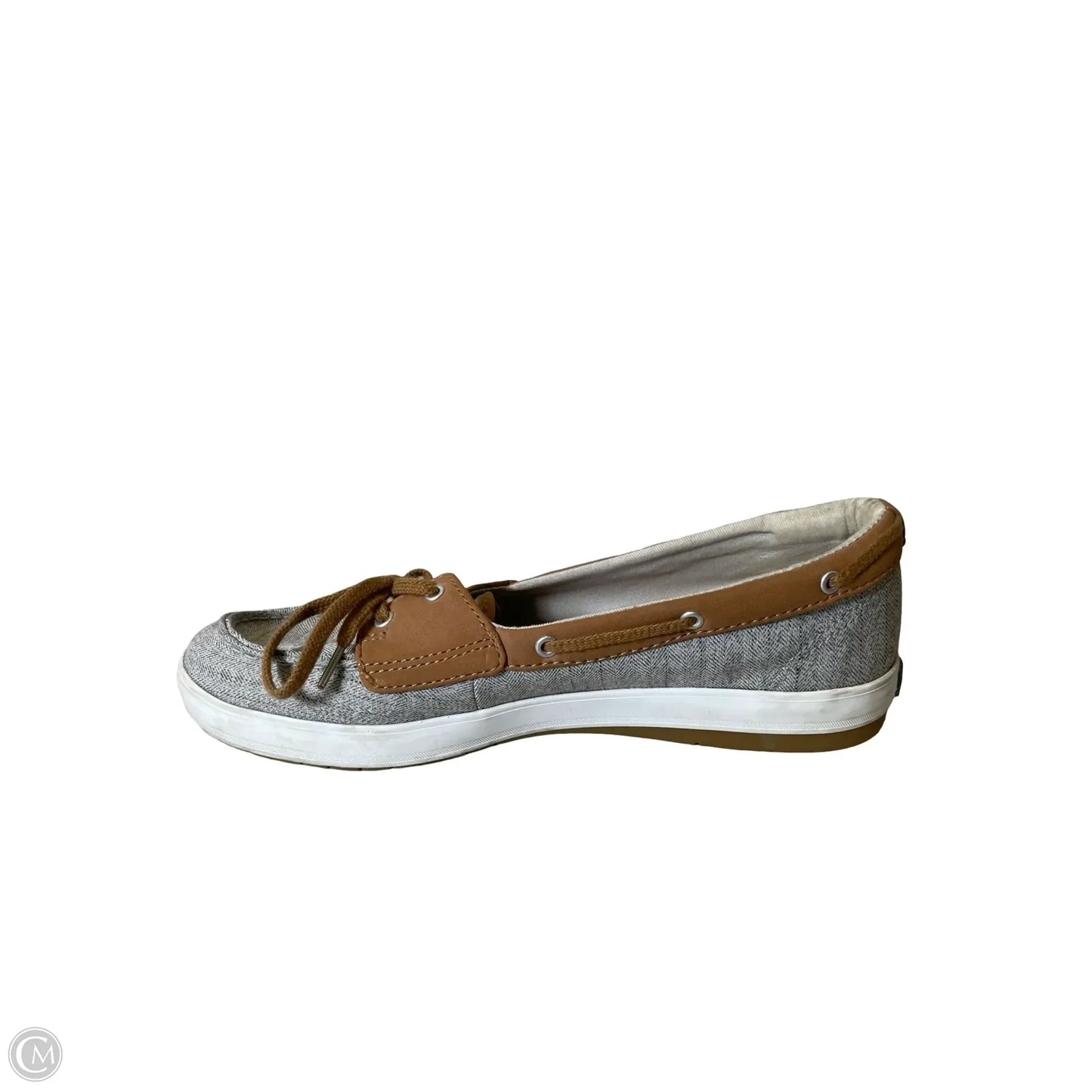 Shoes Flats By Keds In Brown & Grey, Size: 8