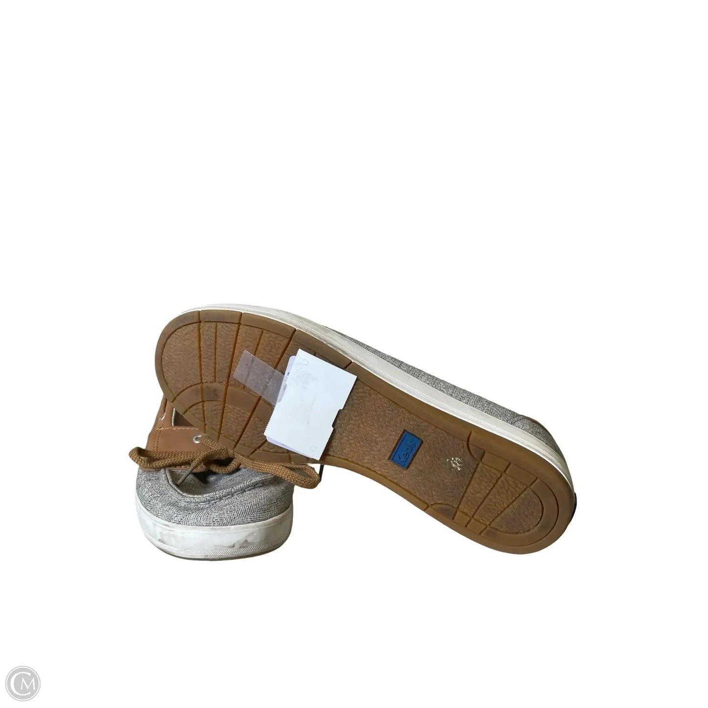 Shoes Flats By Keds In Brown & Grey, Size: 8
