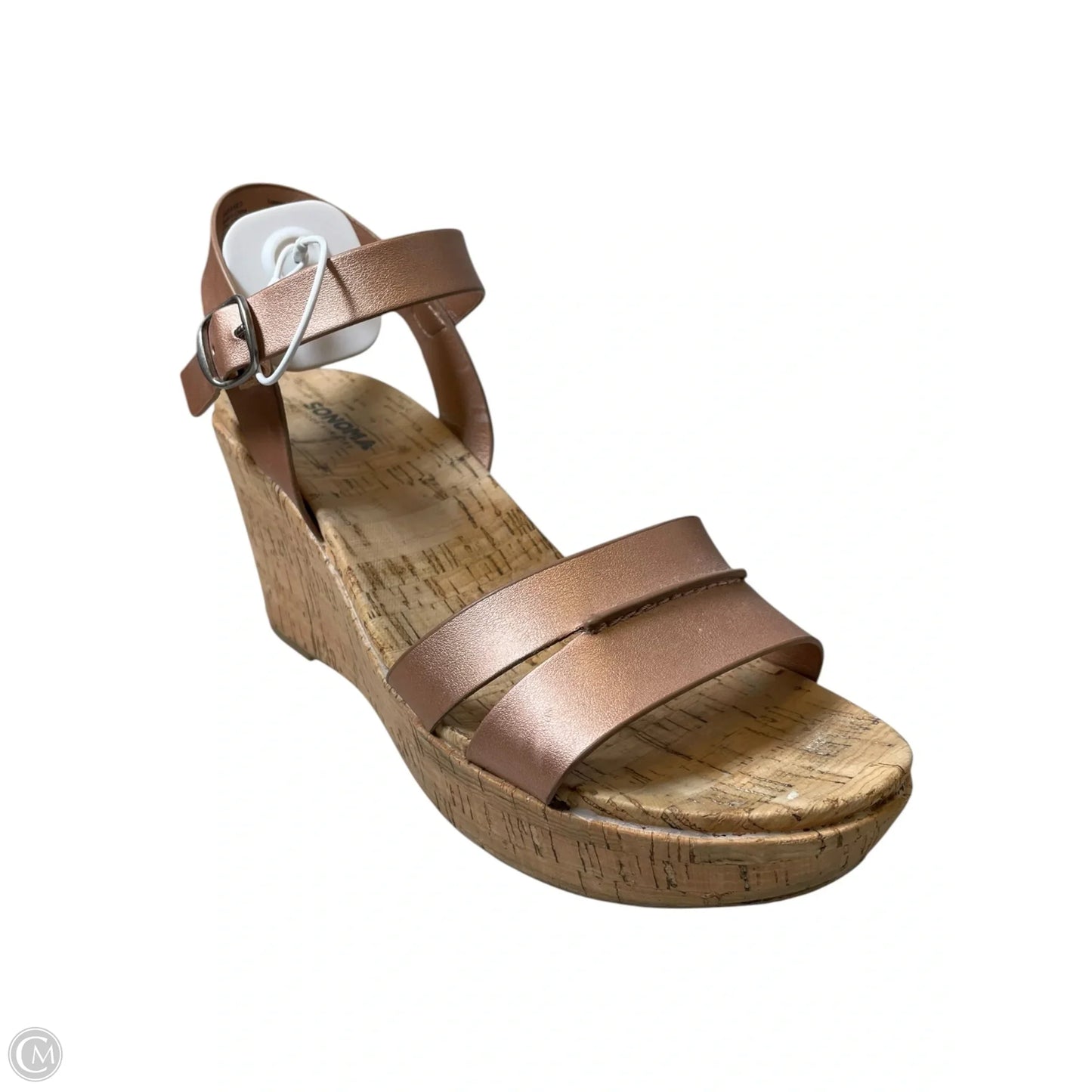Shoes Heels Platform By Sonoma In Tan, Size: 9