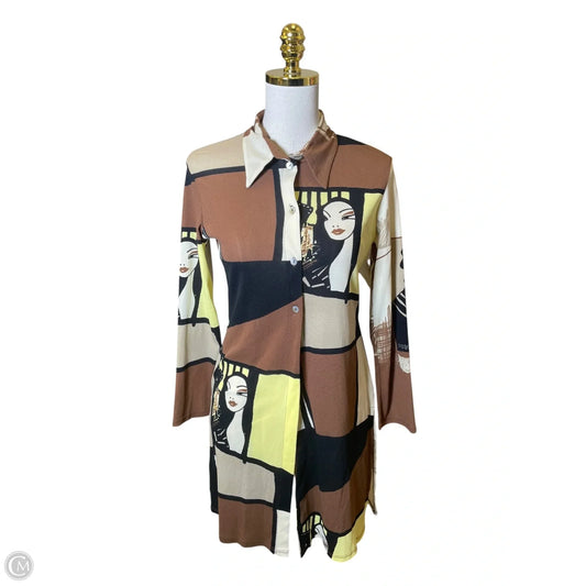 Cardigan By Clothes Mentor In Multi-colored, Size: M