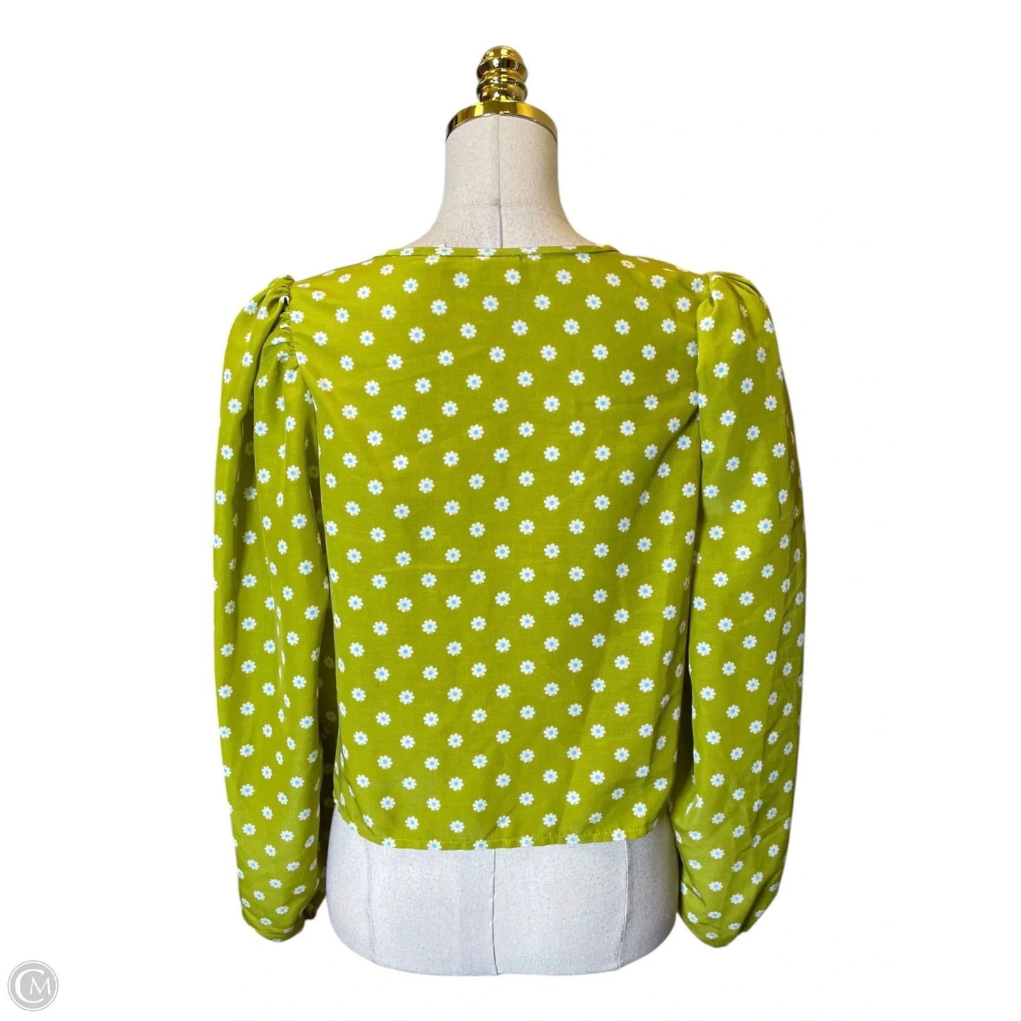 Top Long Sleeve By Levis In Green, Size: L