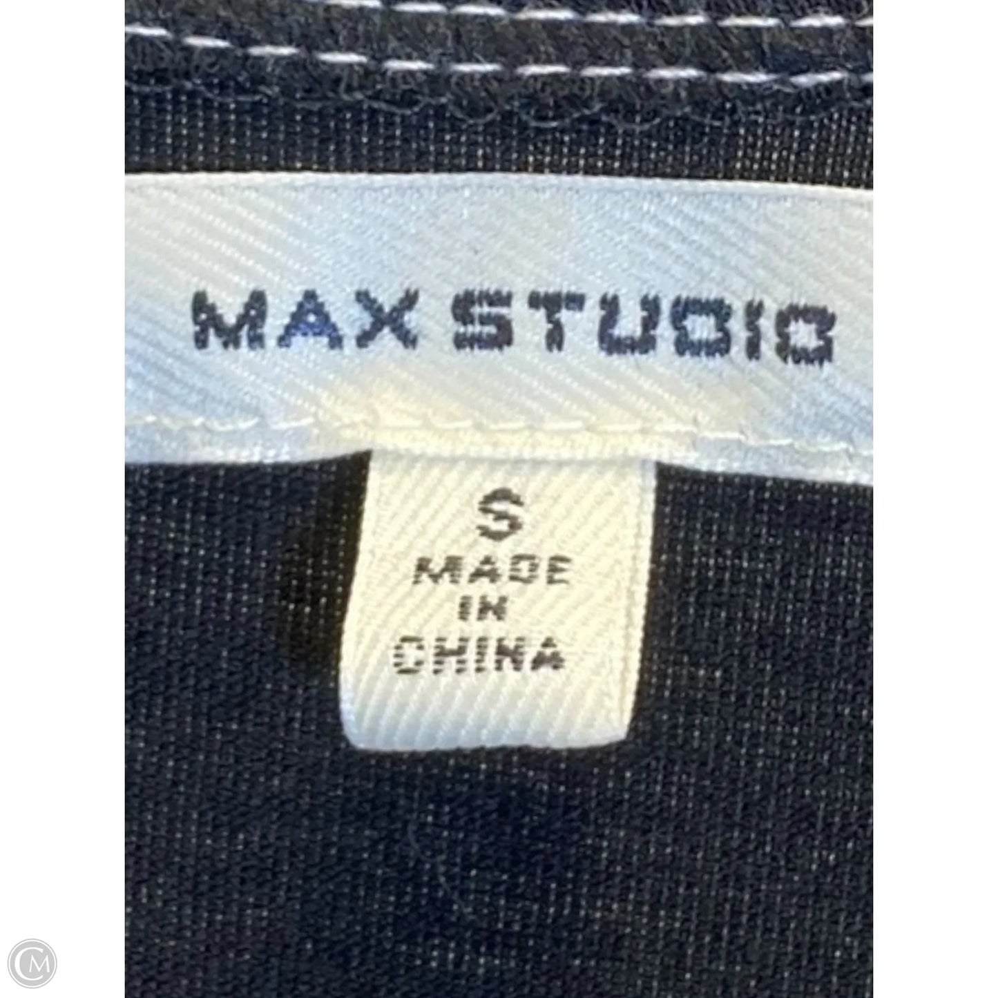 Dress Casual Midi By Max Studio In Black & Cream, Size: S