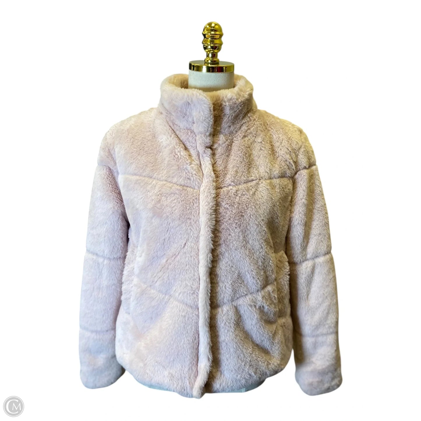 Jacket Faux Fur & Sherpa By Fashion Nova In Pink, Size: S