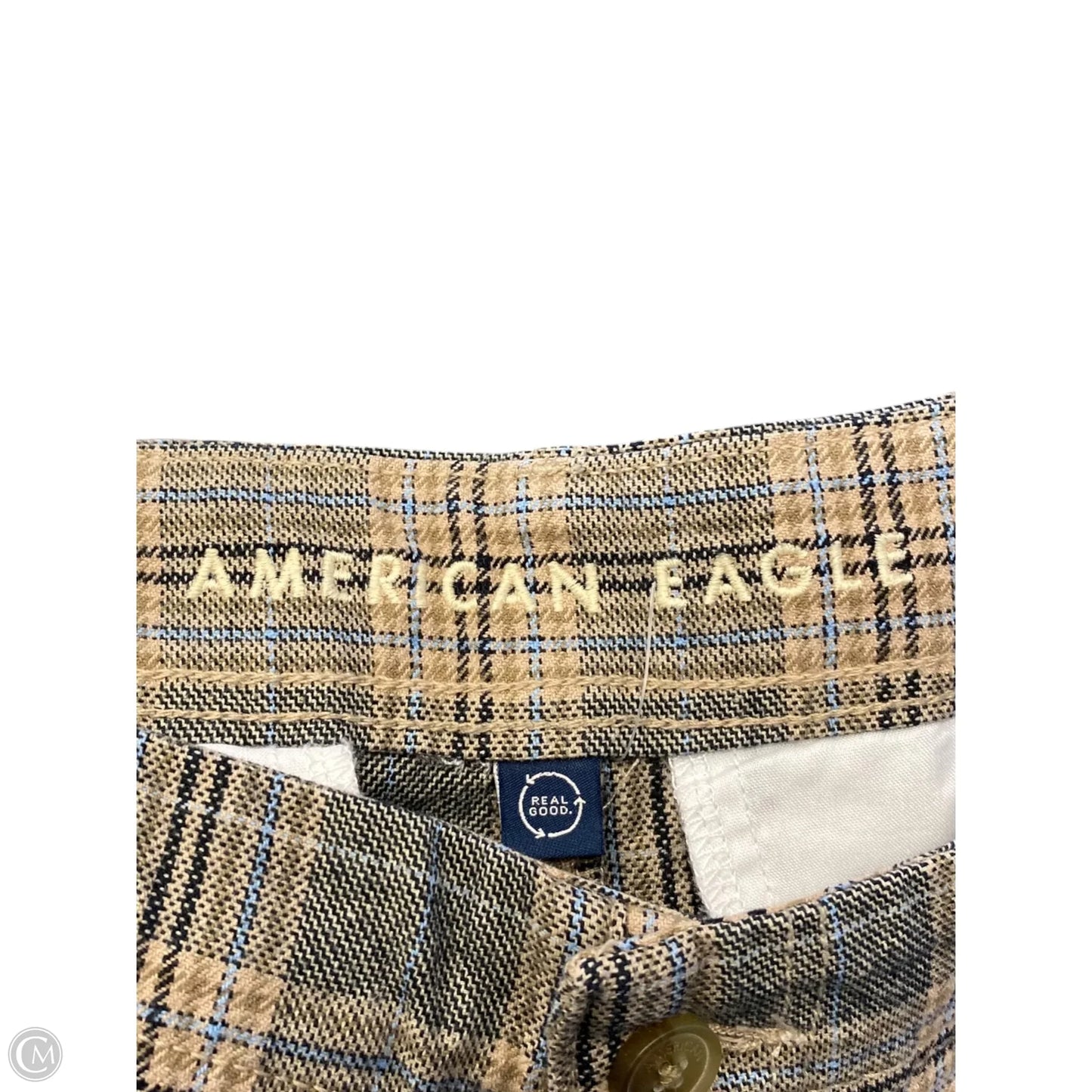 Pants Dress By American Eagle In Plaid Pattern, Size: 10