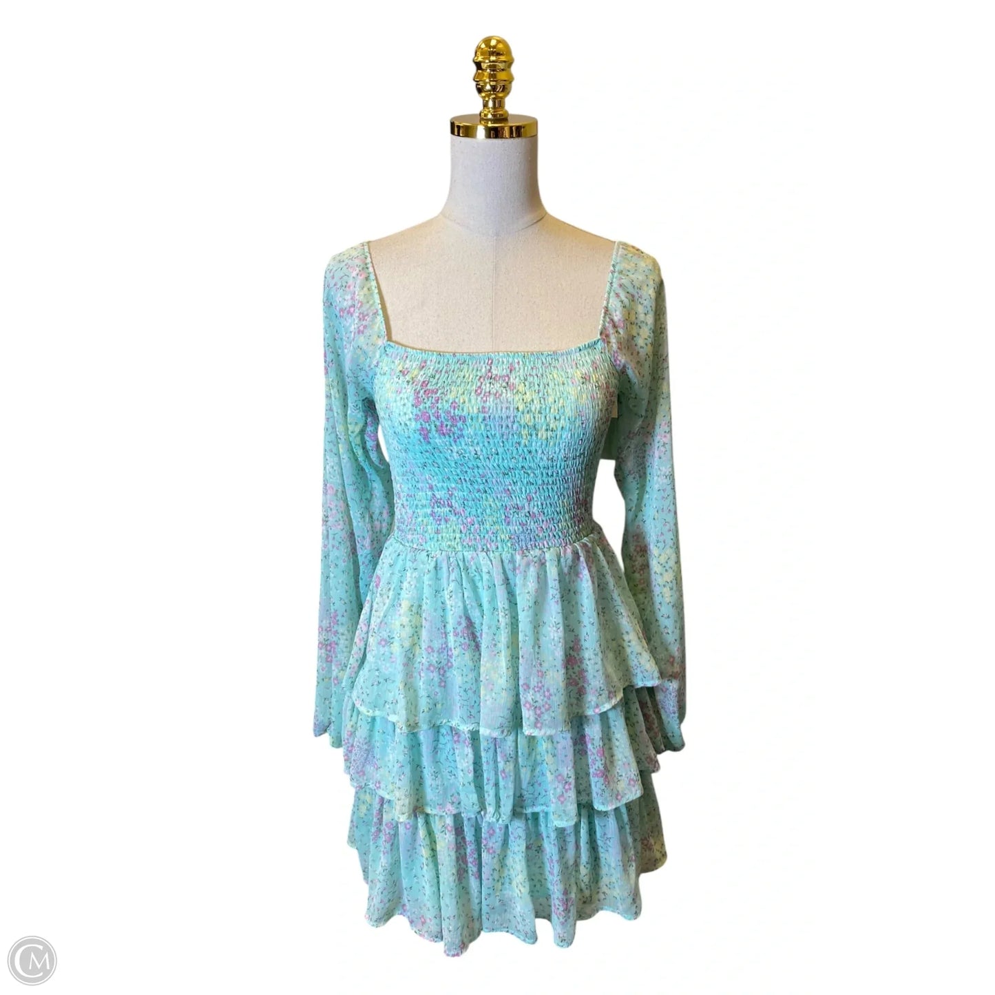 Dress Casual Short By Madden Nyc In Floral Print, Size: M