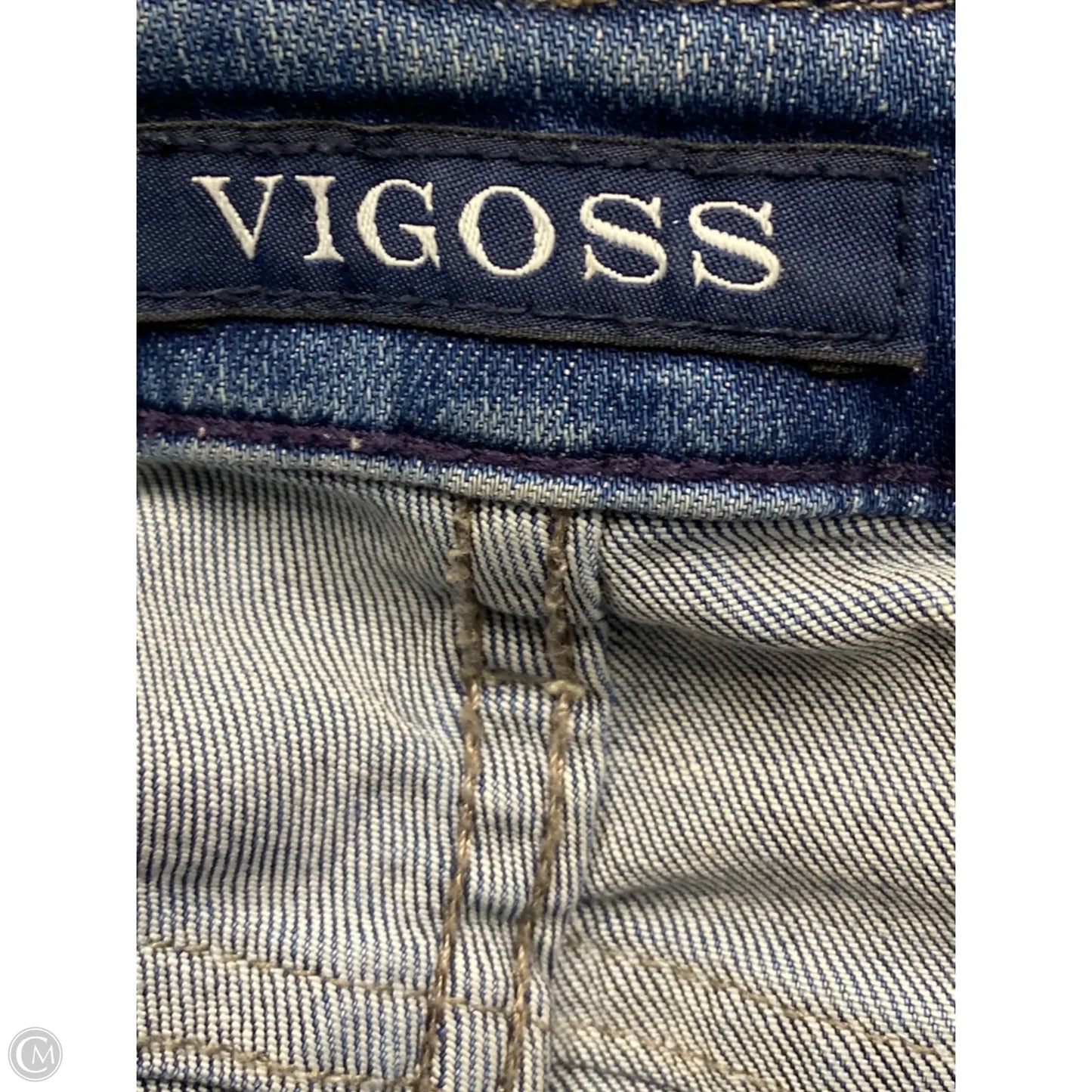 Jeans Boot Cut By Vigoss In Blue Denim, Size: 2