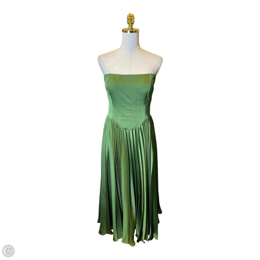 Dress Casual Midi By Clothes Mentor In Green, Size: L