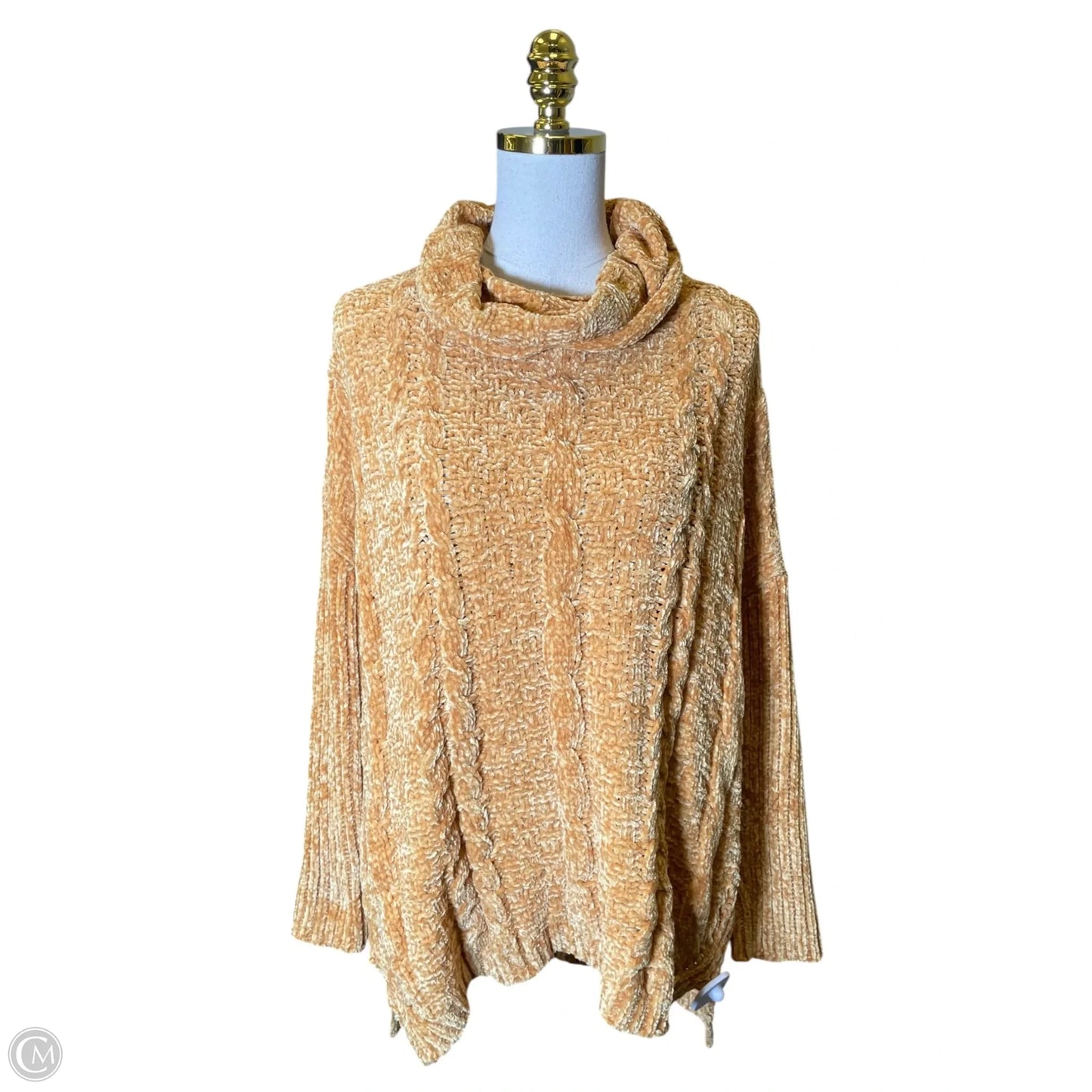 Sweater By Clothes Mentor In Yellow, Size: L