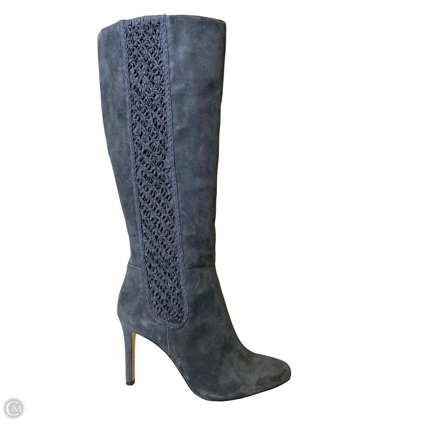Boots Knee Heels By Antonio Melani In Grey, Size: 8