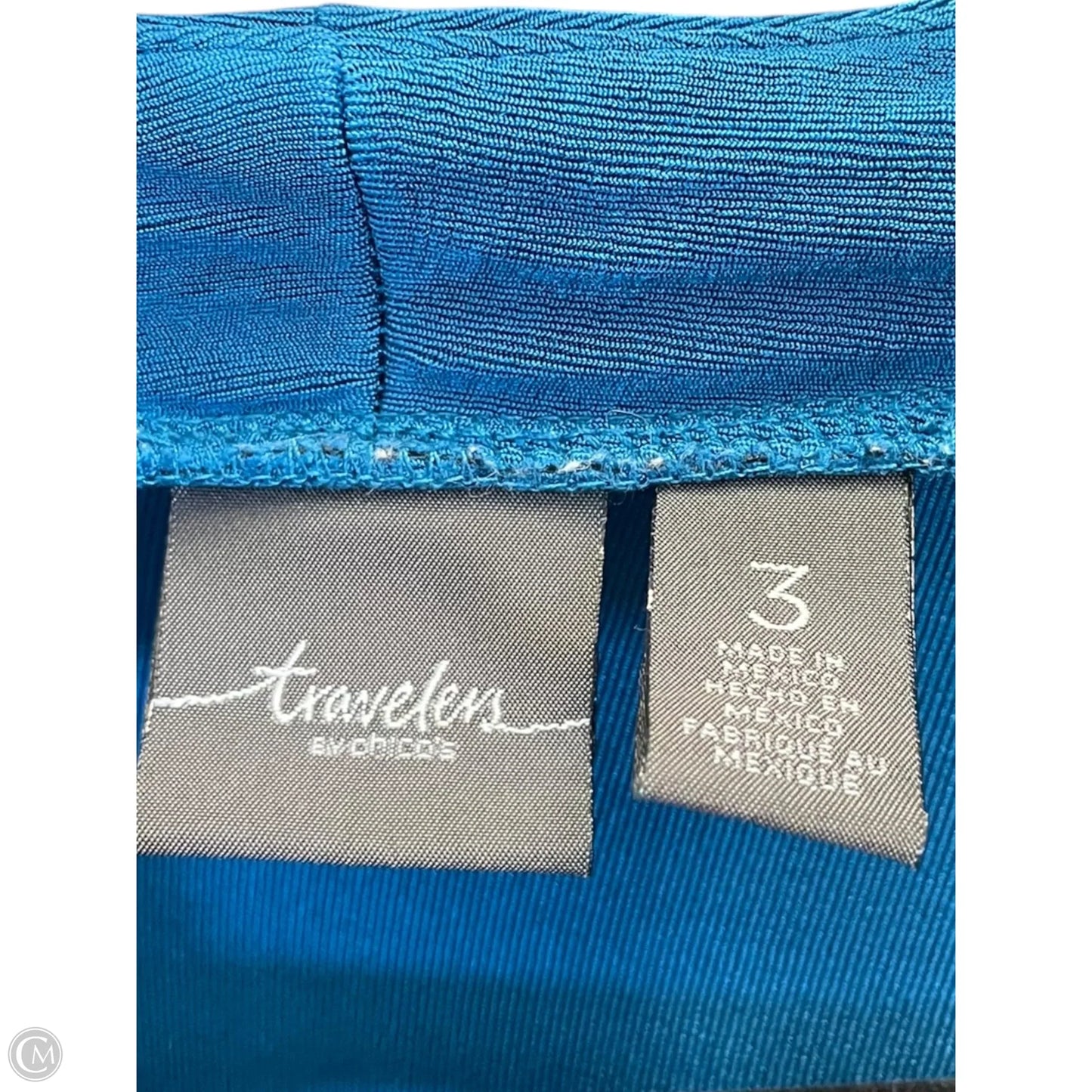 Cardigan By Chicos In Aqua, Size: Xl