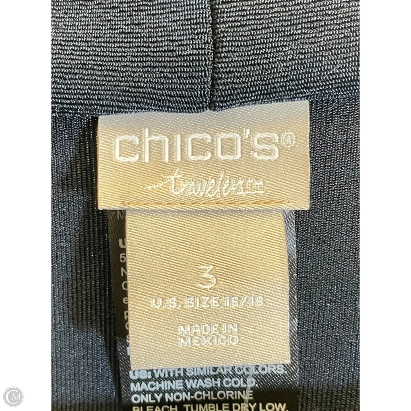 Cardigan By Chicos In Navy, Size: Xl