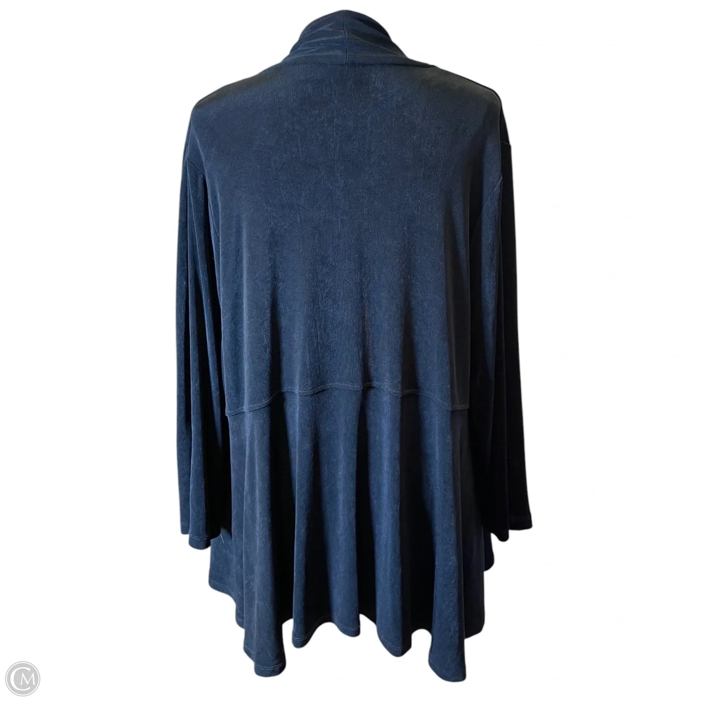 Cardigan By Chicos In Navy, Size: Xl