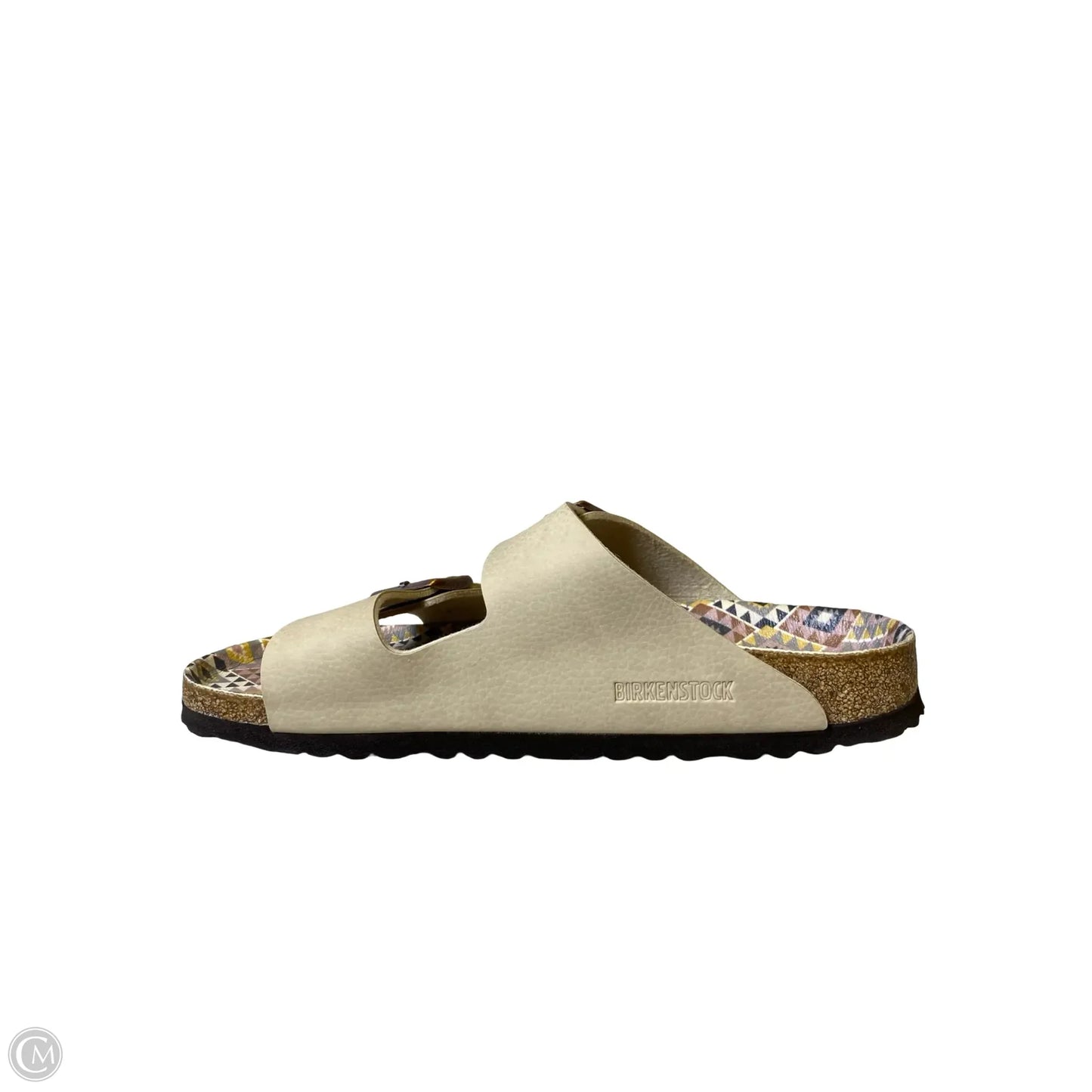 Sandals Flats By Birkenstock In Cream, Size: 10