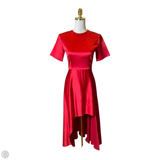 Dress Casual Maxi By Zara Women In Red, Size: Xs
