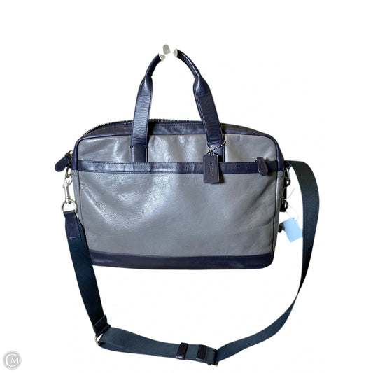 Laptop Bag Designer By Coach, Size: Large