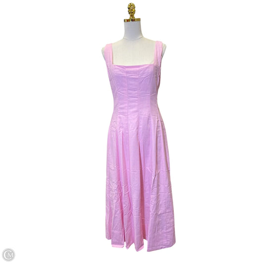 Dress Casual Maxi By Clothes Mentor In Pink, Size: L