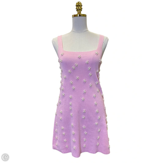 Dress Casual Midi By Sunday Up In Pink, Size: L