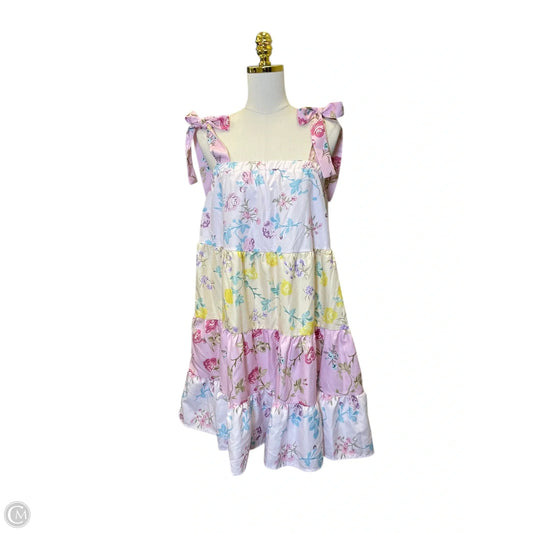 Dress Casual Midi By Sunday Up In Multi-colored, Size: L