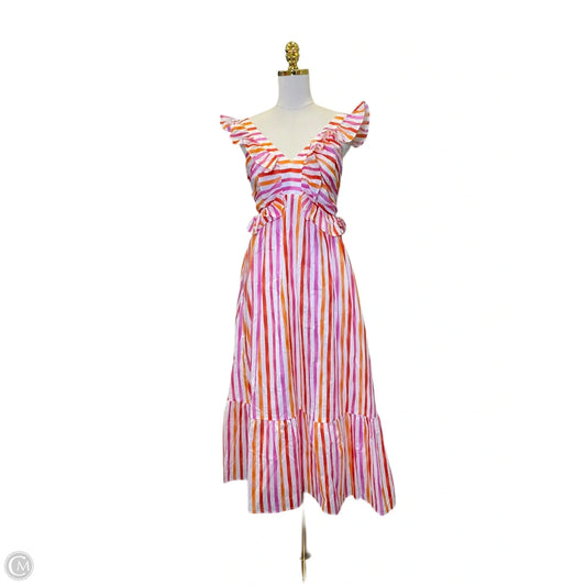 Dress Casual Maxi By Fate In Multi-colored, Size: L