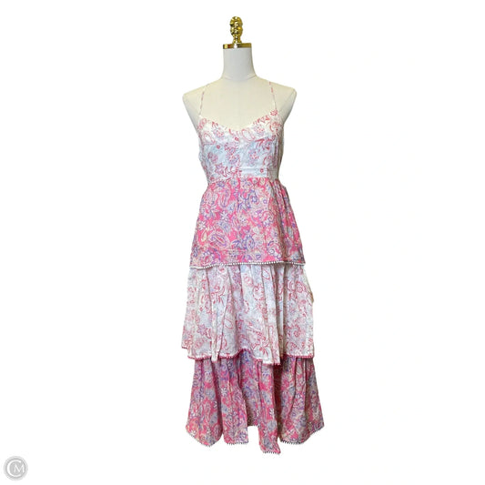 Dress Casual Maxi By Clothes Mentor In Multi-colored, Size: M