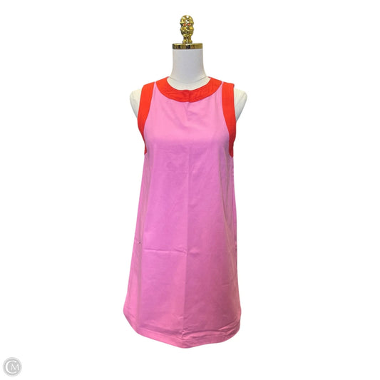 Dress Casual Midi By Clothes Mentor In Pink & Red, Size: S